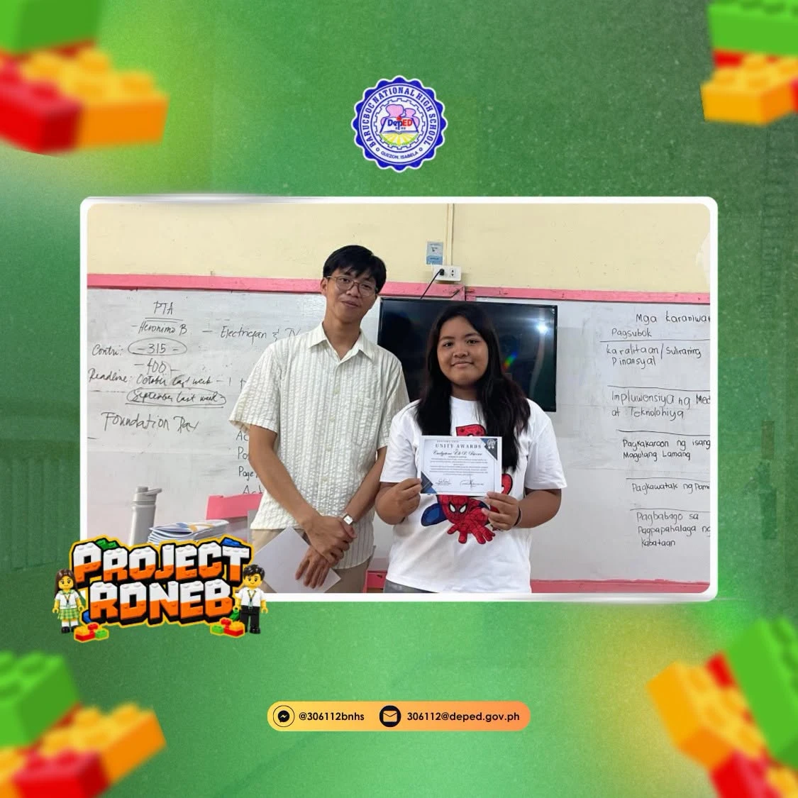 Project RDNEB | August Awardees
